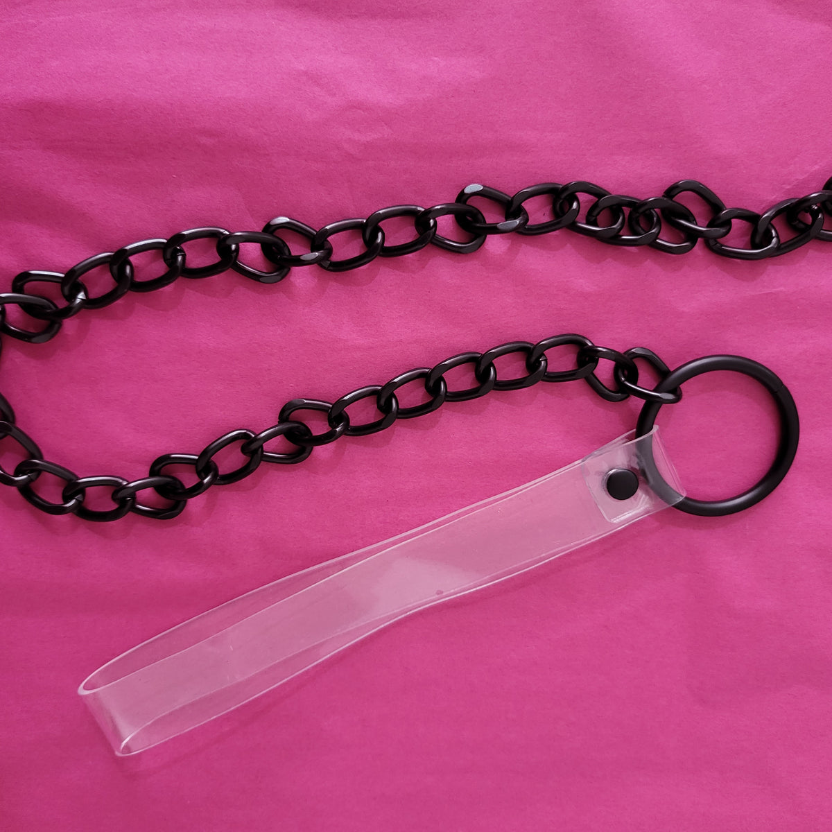 Pvc collar with black trim