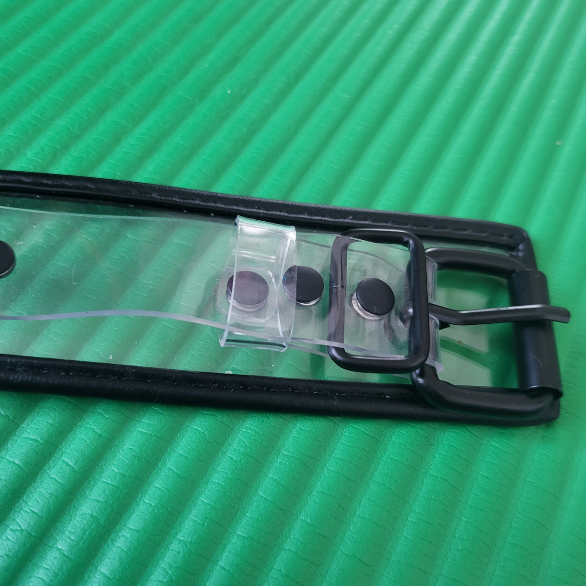 Pvc collar with black trim