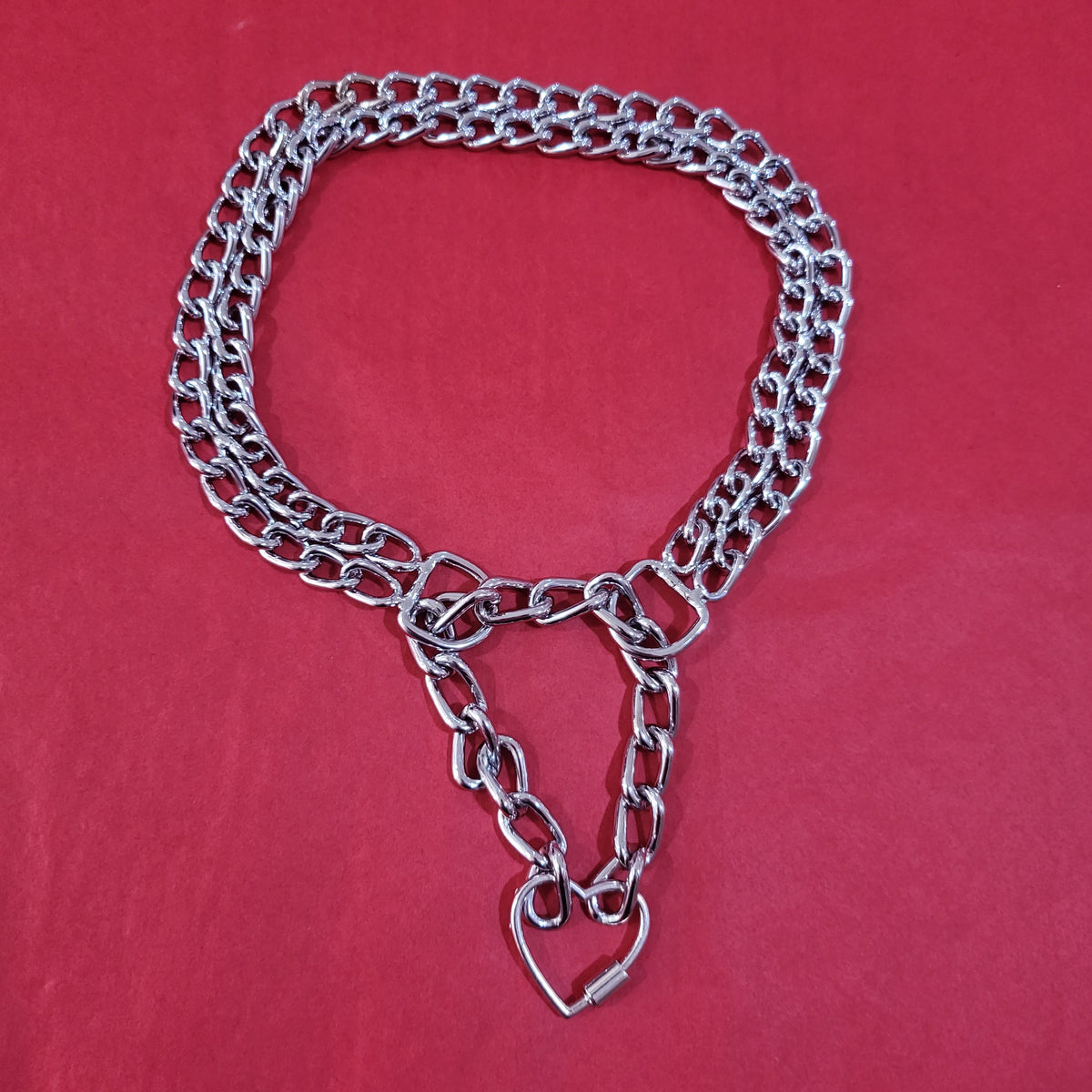 Padlock chain collar
