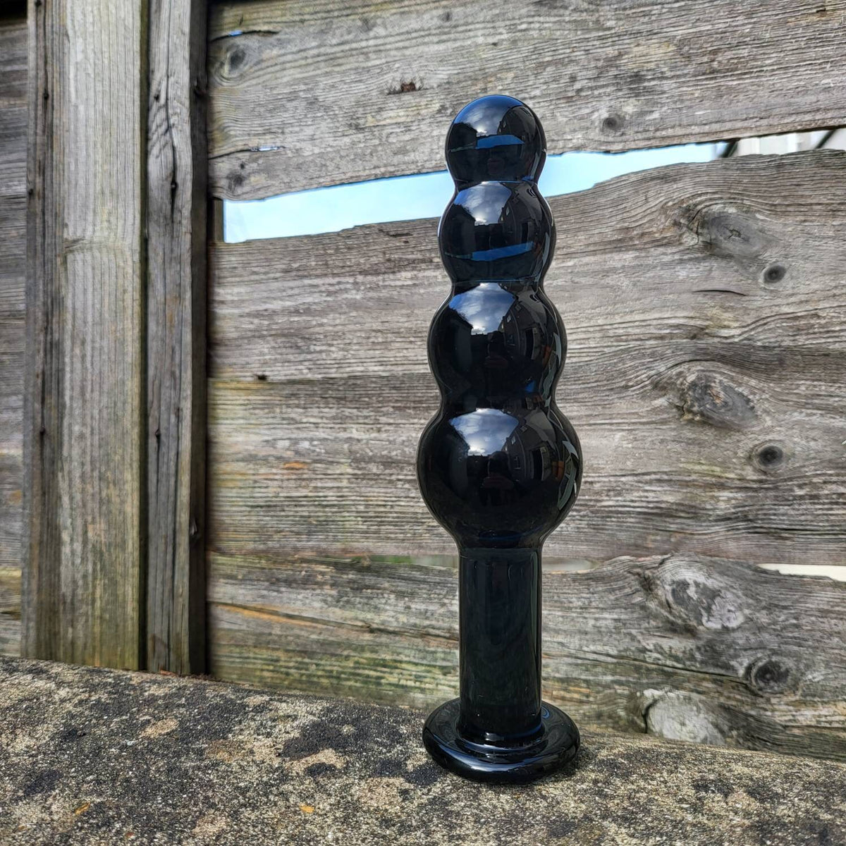 A Size Queen ~ blown glass Ornament