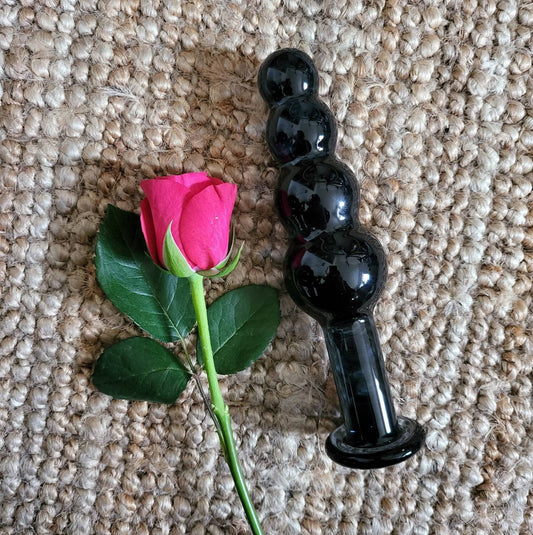 A Size Queen ~ blown glass Ornament
