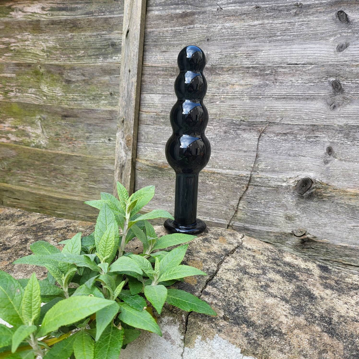 A Size Queen ~ blown glass Ornament