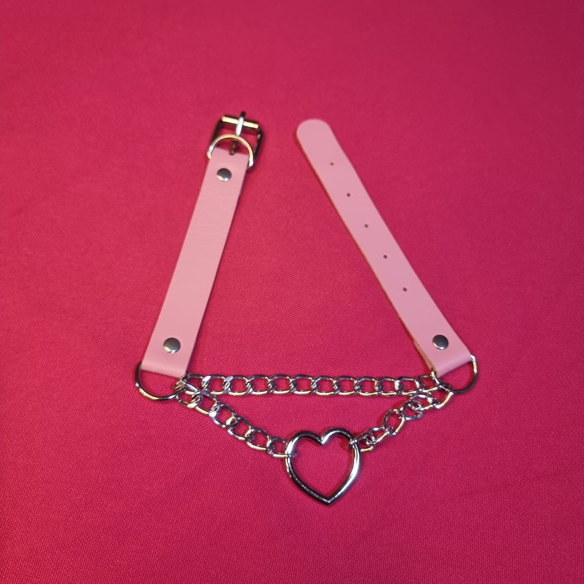 Choke Chain Collar / punk, goth, kawaii / vegan choker necklace