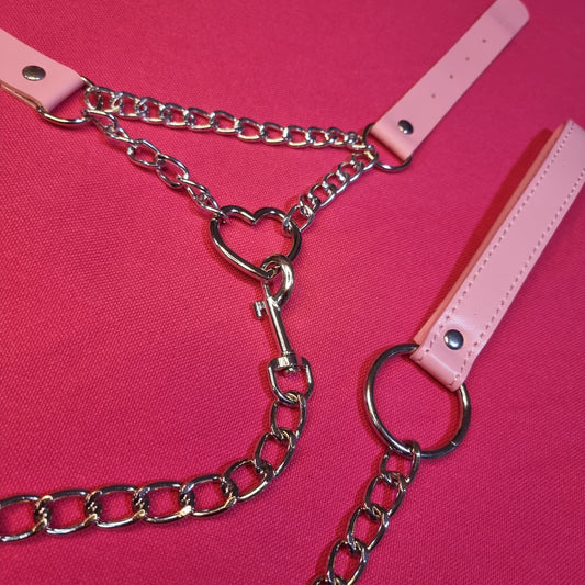 Choke Chain Collar / punk, goth, kawaii / vegan choker necklace