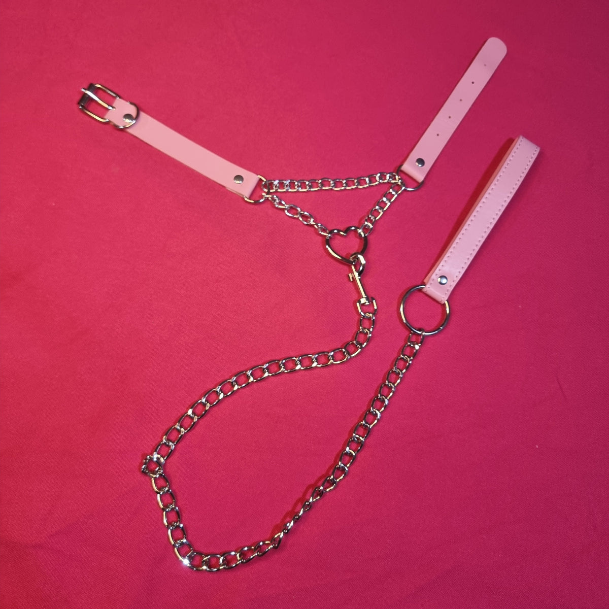Choke Chain Collar / punk, goth, kawaii / vegan choker necklace