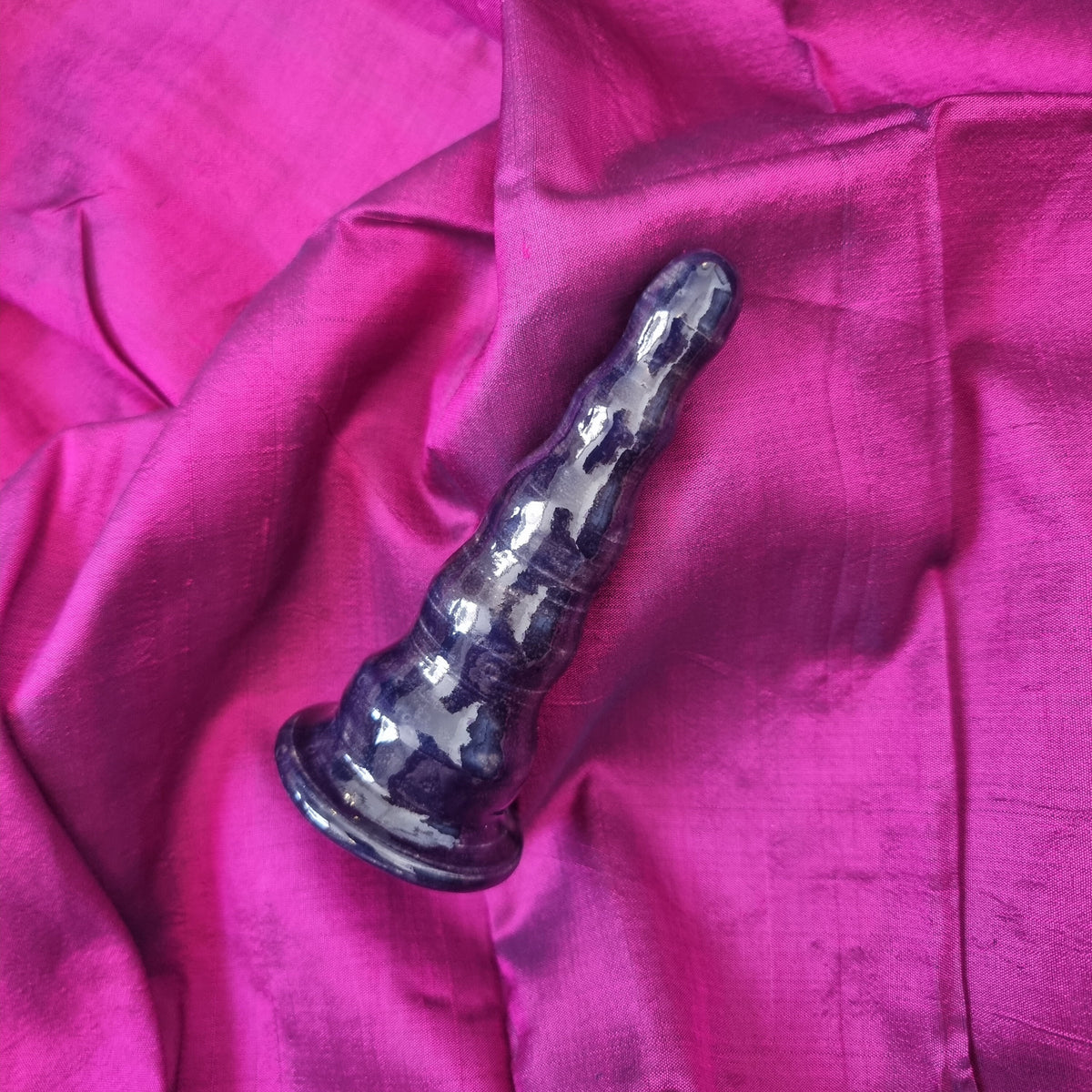 Ceramic Dildo in Night Sky Navy ~ anal, dildo, sex toy, adult