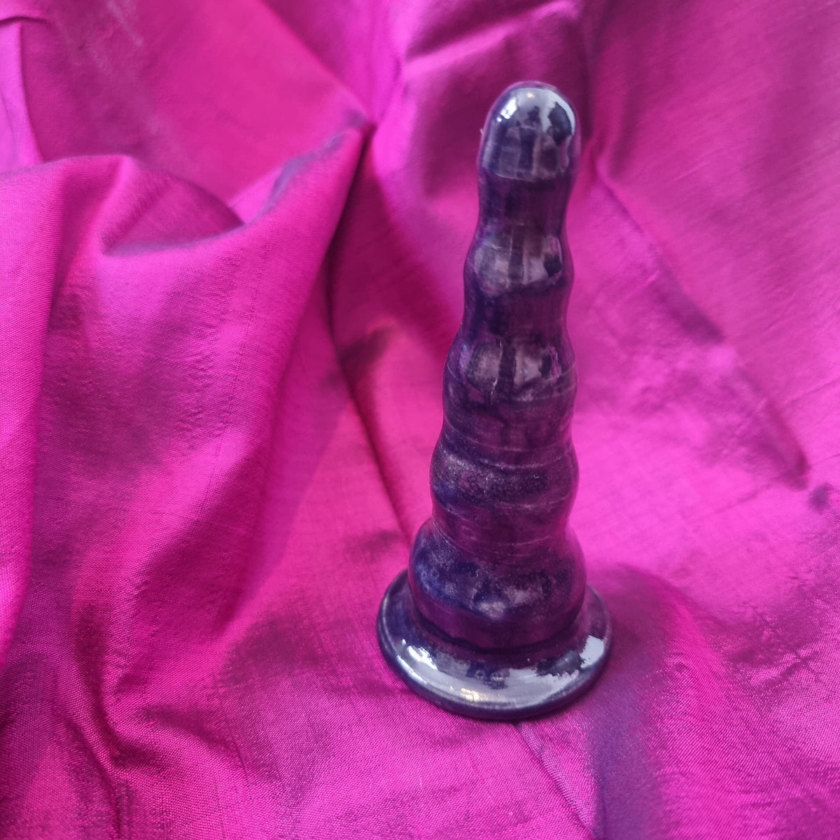 Ceramic Dildo in Night Sky Navy ~ anal, dildo, sex toy, adult
